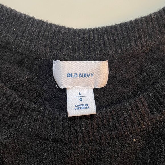 Black Crew Neck Sweater - Picture 4 of 4